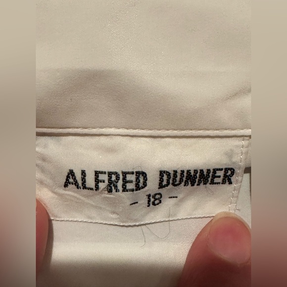 Alfred Dunner Vintage Sheer Pleaded Hidden Buttons Floral Embroidered Sz 18 - Picture 9 of 14